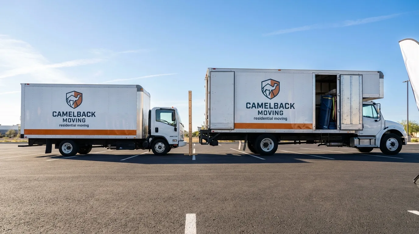 Moving truck size capacity guide in Canal Fulton